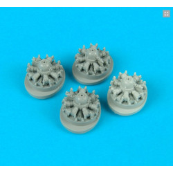 Quickboost 72050 1/72 B-24 Engines For Academy Accessories For Aircraft