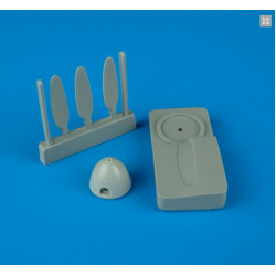 Quickboost 72076 1/72 Bf 109g-6 Propeller For Hasegawa Accessories For Aircraft