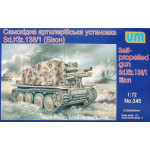 Sd.Kfz. 138/1 Bison German self-propelled gun WWII 1/72 UM 345