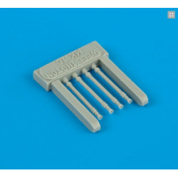 Quickboost 72124 1/72 Wellington Mk I C Gun Barrels Oval Accessories Kit