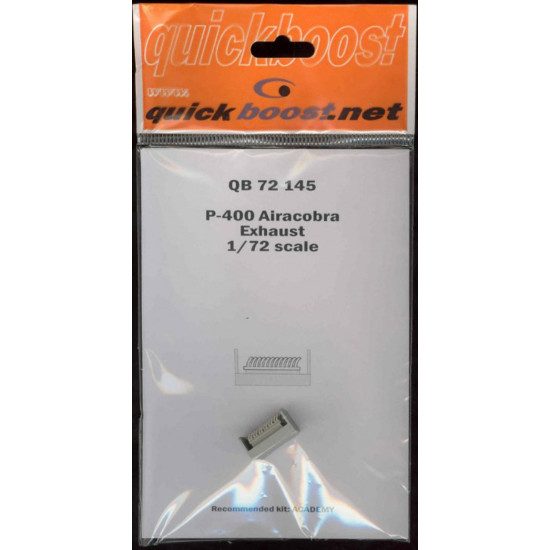 Quickboost 72145 1/72 P-400 Airacobra Exhaust For Academy Accessories Kit