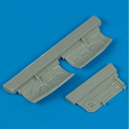 Quickboost 72146 1/72 F-16 Undercarriage Covers For Hasegawa Accessories Kit