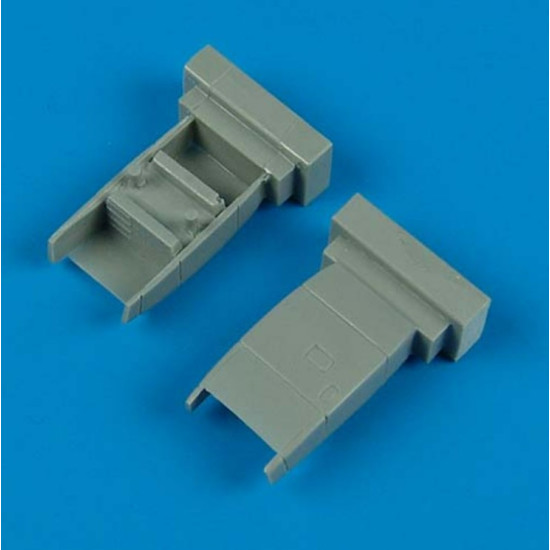 Quickboost 72167 1/72 Spitfire Mk Xiv Wing Radiators For Fujimi Accessories Kit