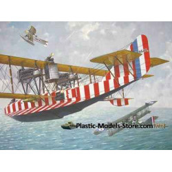 Felixstowe F.2A With upper wing guns aircraft WWI 1/72 Roden 047