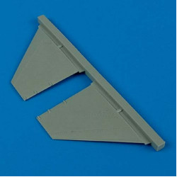 Quickboost 72196 1/72 F-16 Block 5-10 Floating Elevator Accessories Kit