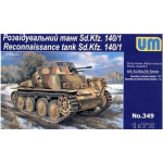 Sd.Kfz. 140/1 WWII German reconnaissance tank WWII 1/72 UM 349