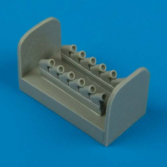 Quickboost 72236 1/72 Spitfire Pr Xix Exhaust For Airfix Accessories For Aircraft