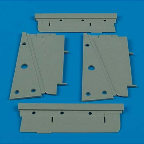 Quickboost 72238 1/72 A-1 Skyraider Horizontal Stabilizers For Hasegawa