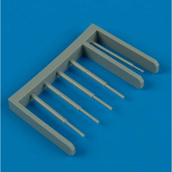 Quickboost 72243 1/72 A-1 Skyraider Gun Barrels And Pitote Tube For Hasegawa