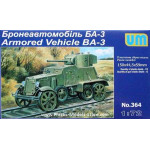 BA-3ZD Soviet armored vehicle WWII 1/72 UM 364