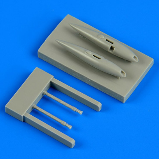 Quickboost 72453 1/72 Gloster Gladiator Gun Pods For Airfix Accessories Kit