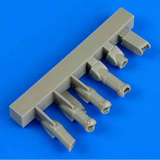 Quickboost 72459 1/72 Bf 110 Air Intakes For Eduard Accessories For Aircraft