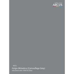 Arcus A431 Acrylic Paint Grigio Mimetico Camouflage Grey Saturated Color