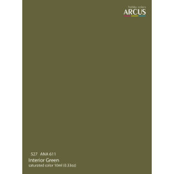 Arcus A527 Acrylic Paint Ana 611 Interior Green Saturated Color