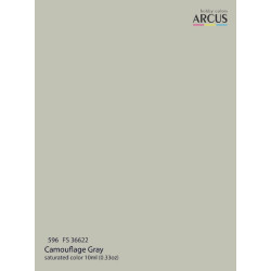 Arcus A596 Acrylic Paint Fs 36622 Camouflage Gray Saturated Color