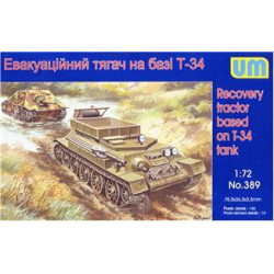 Recovery tractor on T-34 basis WWII 1/72 UM 389