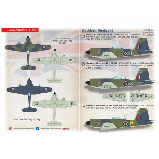 Print Scale 72-496 1/72 Decal For P38 Lightning In Bare Metal Part 1