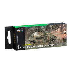 Arcus A2097 Acrylic Paints Set Wehrmacht Battle Of Berlin 6 Colors In Set 10ml