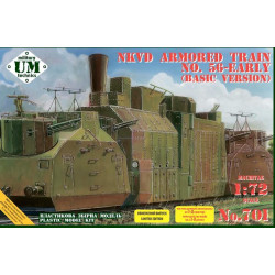 Umt 701 1/72 Nkvd Armored Train 56 Early Basic Version Armor Kit