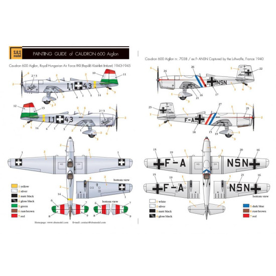 Sbs 7012 1/72 Caudron C.600 Aiglon Spanish Civil War Full Kit Resin Model Kit