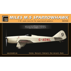 Sbs 7030 1/72 Miles M.5 Sparrowhawk Kings Cup Resin Model Kit
