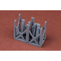 Sbs 3d028 1/35 German Mg34/42 Spare Barrel Cases For Sd. Kfz. 250/1