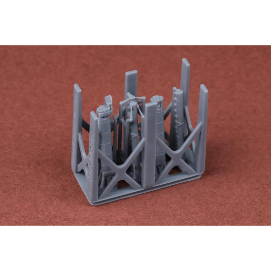 Sbs 3d029 1/35 German Mg34 Spare Barrel Cases For Sd. Kfz. 251