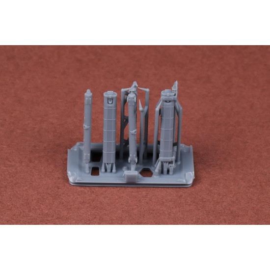 Sbs 3d030 1/35 German Mg34/42 Spare Barrel Cases For Sd. Kfz. 251