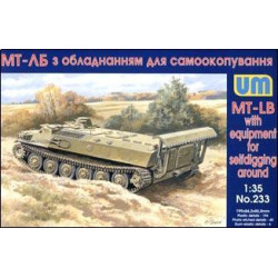 Soviet MT-LB w/equipment for selfdigging around 1/35 UM 233