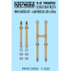 Kits World Kw3d132005 1/32 3d Decal Wwi Fighter Albatross Dii Diii Dva Seat Belt Set