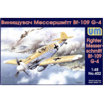 Messerschmitt Bf 109G-4/R3 WWII Deutsch 1/48 UM 402