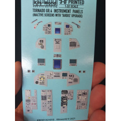 Kits World Kw3d1321018 1/32 Panavia Tornado Gr.4 Instrument Panel For Italeri