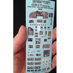 Kits World Kw3d1321023 1/32 B-17f Flying Fortress Cockpit And Interior Instrumentation