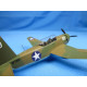 Metallic Details Mdr14427 1/144 Vultee Vengeance Aircraft Model Kit. 3d Printed