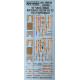 Kits World Kw3d148004 1/48 Raf Panavia Tornado Martin Baker Ejection Seat Set Belts Straps Handles