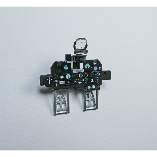 Kits World Kw3d1721030 1/72 3d Decal Bae Harrier Frs.1 Cockpit Interior Airfix