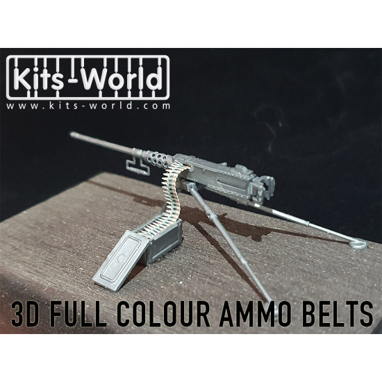 Kits World Kw3da3201 1/32 German 20mm Mg 151 Ball And Incendiary 80 Rounds With Band 320 Rounds