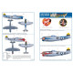 Kits World Kw132029 1/32 Decal P-47d Thunderbolts Bubbletop 368th Fighter Group Kits World Kw132029 1/32 Decal P-47d Thunderbolts Bubbletop 368th Fighter Group