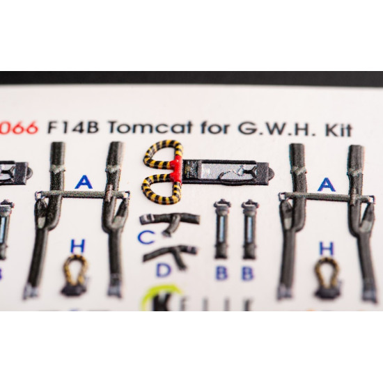 Kelik K48066 1/48 F 14b Tomcat Interior 3d Decals For Gwh Kit