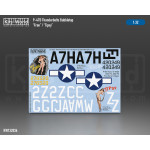 Kits World Kw132036 1/32 Decal P-47d Razorback Fran Ortipsy