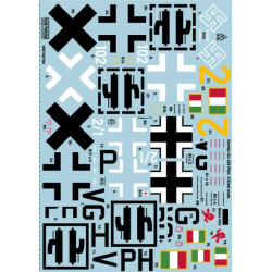 Kits World Kw132104 1/32 Decal For Dornier Do 335b-2 Pfeil Hk Model Kit