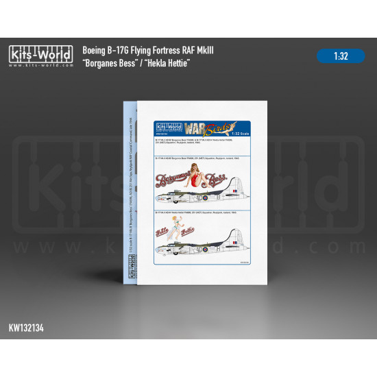 Kits World Kw132134 1/32 Boeing Flying Fortress Mk.iii Raf Coastal Command