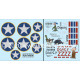Kits World Kw132144 1/32 Decal For B-24d Liberator Dopey And Arkansas Traveler
