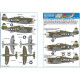 Kits World Kw132163 1/32 Republic P-47c/Ds Der 56th Fighter Groupp-47d Razorback