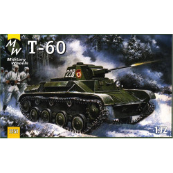 T-60 Soviet tank 1/72 Military Wheels 7251