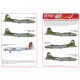 Kits World Kw148025 1/48 Decal For Boeing B-17 F/G Flying Fortress