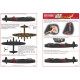 Kits World Kw148040 1/48 Decal For Avro Lancaster Bomber 424 Tiger Squadron Kits World Kw148040 1/48 Decal For Avro Lancaster Bomber 424 Tiger Squadron