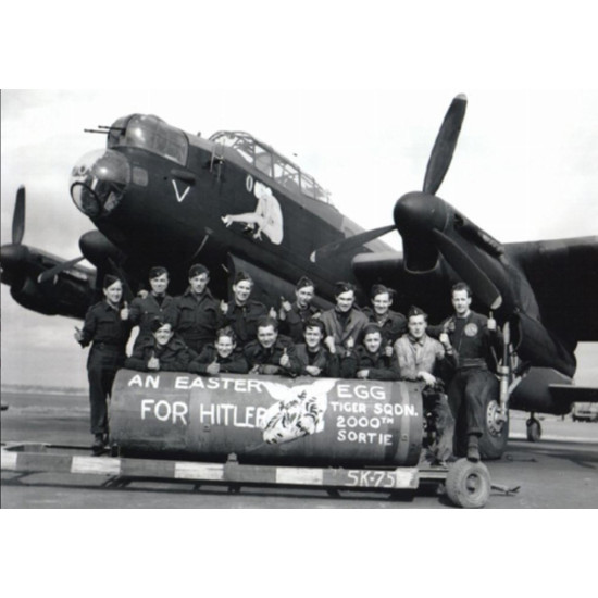 Kits World Kw148040 1/48 Decal For Avro Lancaster Bomber 424 Tiger Squadron Kits World Kw148040 1/48 Decal For Avro Lancaster Bomber 424 Tiger Squadron