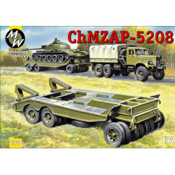 ChMZAP-5208 trailer 1/72 Military Wheels 7260