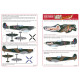 Kits World Kw148045 1/48 Decal For Supermarine Spitfire Mk Ix